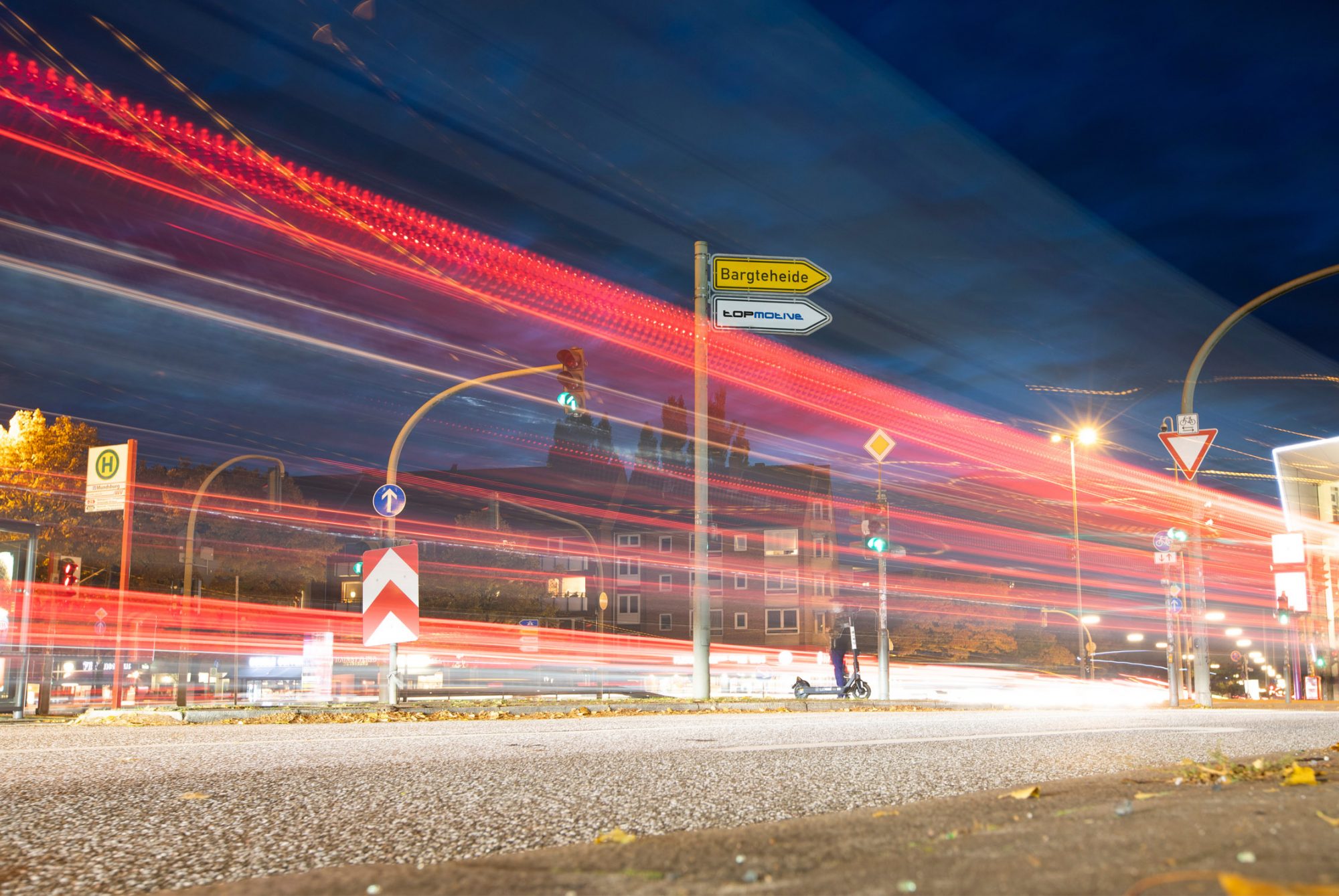 Strassenschild Topmotive und Bargteheide